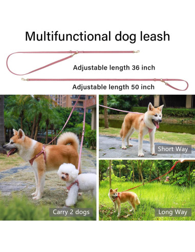 Arnés para Perros Chede XXS Rosa Antiguo Ajustable Sin Tirones