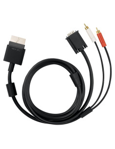 Cable AV VGA HD Microsoft Xbox 360 2.44m 1080p