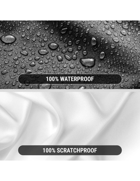 Funda de Coche iCarCover Premium Impermeable C10 Negro