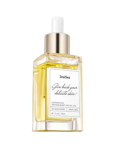 Aceite Facial Antioxidante ZealSea 29.57 ml - Hidratante y Suavizante
