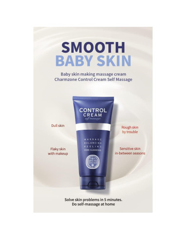 Crema de Masaje Exfoliante Charmzone 150g - Control de Sebo