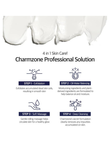 Crema de Masaje Exfoliante Charmzone 150g - Control de Sebo