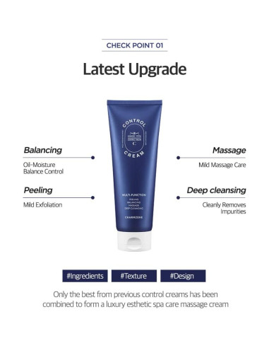 Crema de Masaje Exfoliante Charmzone 150g - Control de Sebo