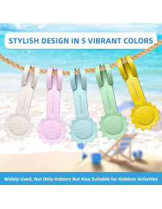 Ganchos Magnéticos OASIEUM para Toallas - Verde, 3 kg 2