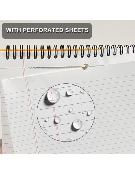 Cuaderno Legal WRENBEN Impermeable A4 Negro 100 Páginas