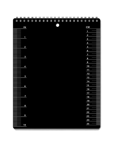 Cuaderno Legal WRENBEN Impermeable A4 Negro 100 Páginas