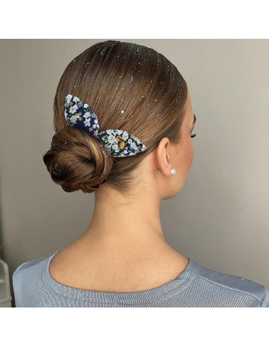 4 Piezas Hacedor de Moños Deft Orejas de Conejo Flor