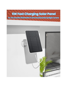 Cargador Solar WININMETA para Cámara Arlo Essential 2K 5W 2