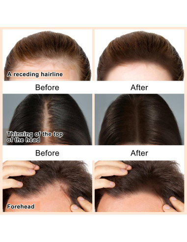 Barra de Polvo Corrector de Raíces Boobeen - Marrón Oscuro