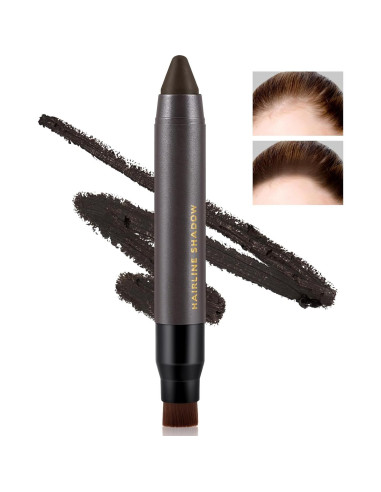 Barra de Polvo Corrector de Raíces Boobeen - Marrón Oscuro