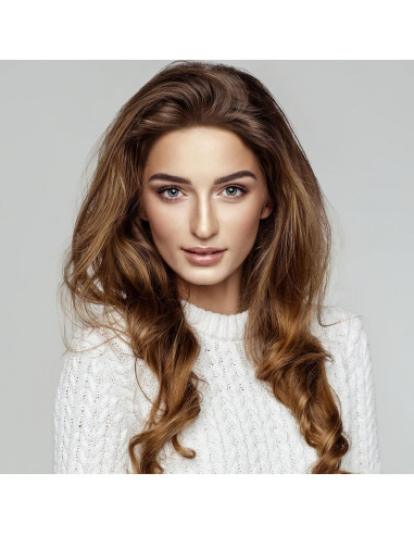 Barra de Polvo Corrector de Raíces Boobeen - Marrón Oscuro