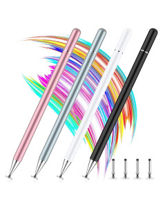 Lápices Stylus Universales CFDXK para Pantallas Táctiles - 4 Colores