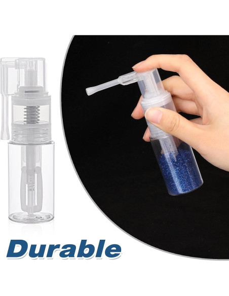 Botellas de Spray de Purpurina KALIONE 35ml y 14ml Reutilizables