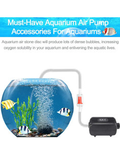 Disco de aire para acuario DeKago 4.1 cm - 2 piezas 2