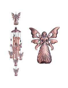 Campanas de Viento de Ángel xxschy 91.44 cm Decoración Jardín
