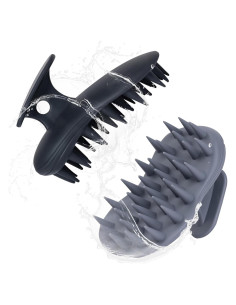 2 Cepillos de Champú Masajeador PHOVSUV Silicona 10cm