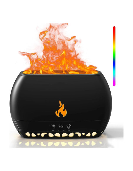 Difusor de Aceite Esencial PLUWEL HYB-02 350ML con Luz Nocturna