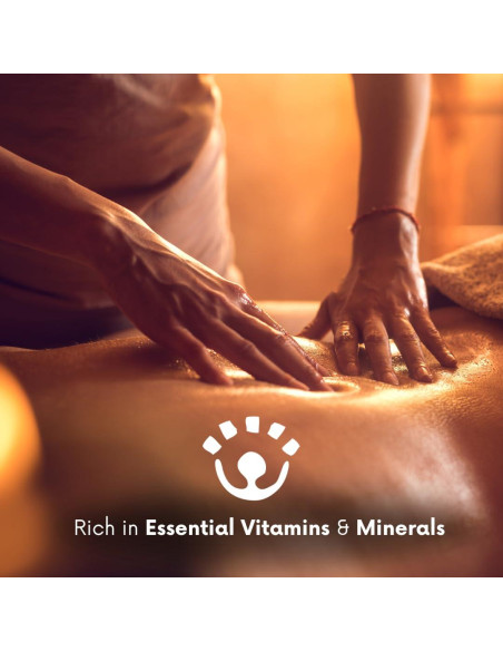 Aceite de Masaje Aromaterapia Coco Vainilla 236.6 ml - Lo Mejor de la Naturaleza