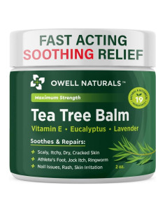 Bálsamo de Árbol de Té Owell Naturals 59 ml - Piel Seca y Agrietada