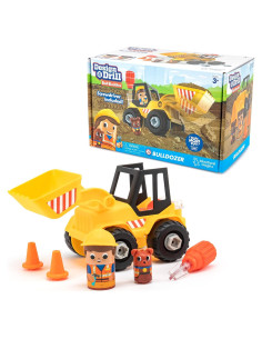 Bulldozer de Diseño y Perforación Educational Insights - Juguete STEM
