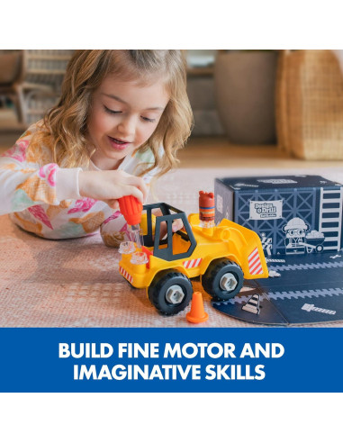 Bulldozer de Diseño y Perforación Educational Insights - Juguete STEM