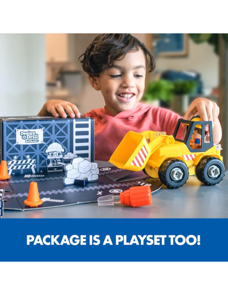 Bulldozer de Diseño y Perforación Educational Insights - Juguete STEM