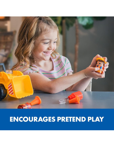 Bulldozer de Diseño y Perforación Educational Insights - Juguete STEM