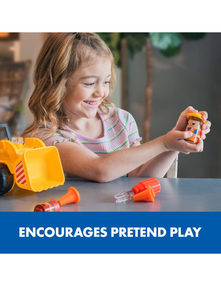 Bulldozer de Diseño y Perforación Educational Insights - Juguete STEM