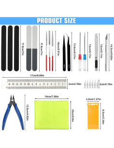 Kit de Herramientas de Modelismo Gundam 24PCS OFNMY 2