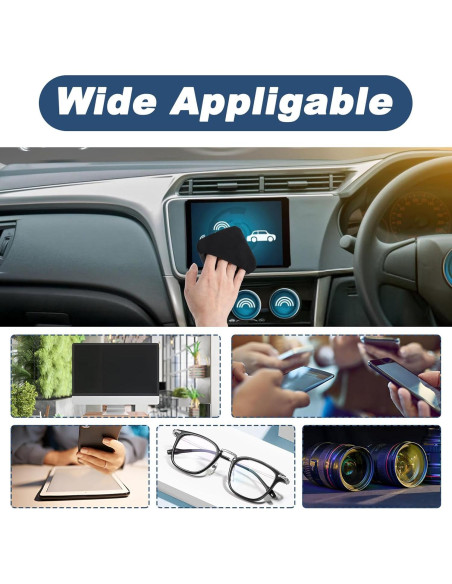 Paño de limpieza de pantalla de coche GEEHUA 10x10cm microfibra