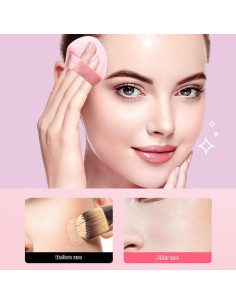 24 Esponjas de Maquillaje Triangulares LUOTIVON - Terciopelo Suave 2