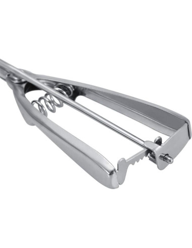 Cucharón de Helado Yosoo de Acero Inoxidable 4 cm con Disparador