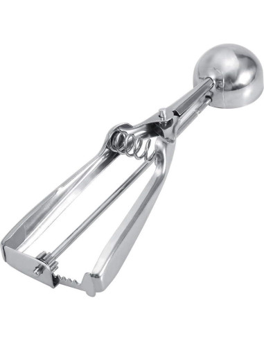 Cucharón de Helado Yosoo de Acero Inoxidable 4 cm con Disparador