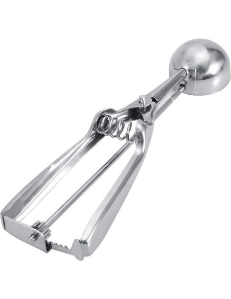 Cucharón de Helado Yosoo de Acero Inoxidable 4 cm con Disparador