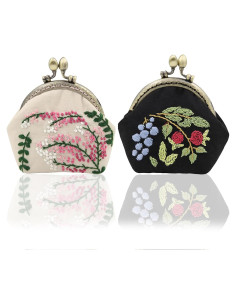 Kit de Bordado Maydear para Principiantes con Aro y Tijeras