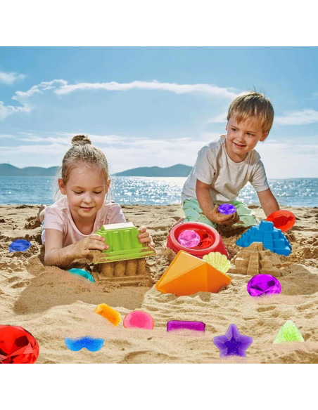 Gemas de Buceo Yicelerate 16 Diamantes Coloridos 5 cm