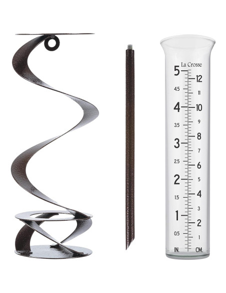 Medidor de Lluvia Helix La Crosse 704-56357-INT Metal 12.7 cm