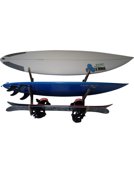 Soporte de Pared COR Surf para Tablas de Surf y Patinetas