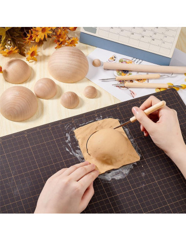 Juego de Herramientas de Cerámica BENECREAT 8 Piezas 20-90mm