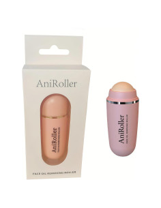Rodillo Facial Reutilizable AniRoller - Piedra Volcánica Rosa