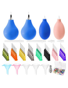 Juego de Herramientas de Cerámica Okllen 150 Pcs con Aplicadores