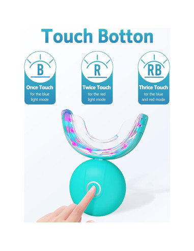 Kit de Blanqueamiento Dental BESTEK con Luz LED 32X y Gel 35%