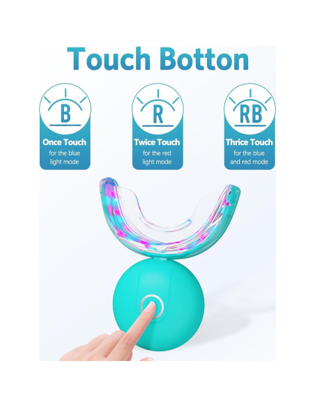 Kit de Blanqueamiento Dental BESTEK con Luz LED 32X y Gel 35%