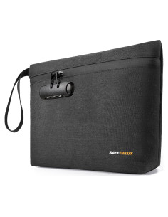 Bolsa a Prueba de Olores SafeDelux 29.9x21.8cm con Cerradura