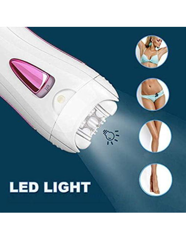 Epilador Inalámbrico Recargable Fairycity para Mujeres