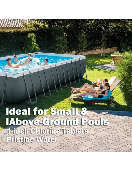 Pastillas de Cloro XtremepowerUS 0.68kg 1" para Piscinas y Spa