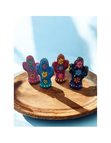 Salero y Pimentero de Cerámica Guerrero Hecho a Mano