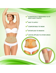 Envoltura Corporal Hidratante Contorneadora Medactiveusa - 10 Unidades 2