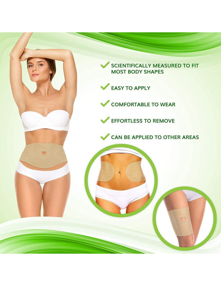 Envoltura Corporal Hidratante Contorneadora Medactiveusa - 10 Unidades