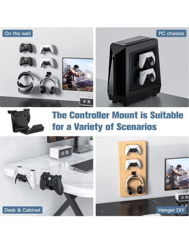 Soporte de Pared KUNSLUCK para Controladores y Auriculares